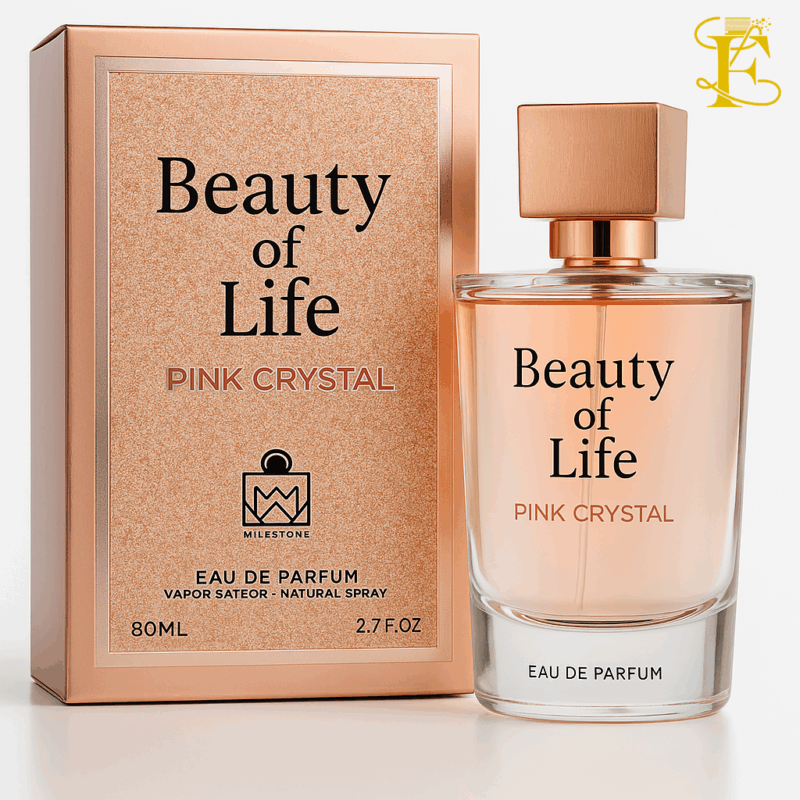 beauty of life pink crystal perfume